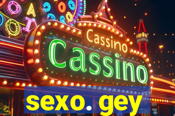 sexo. gey